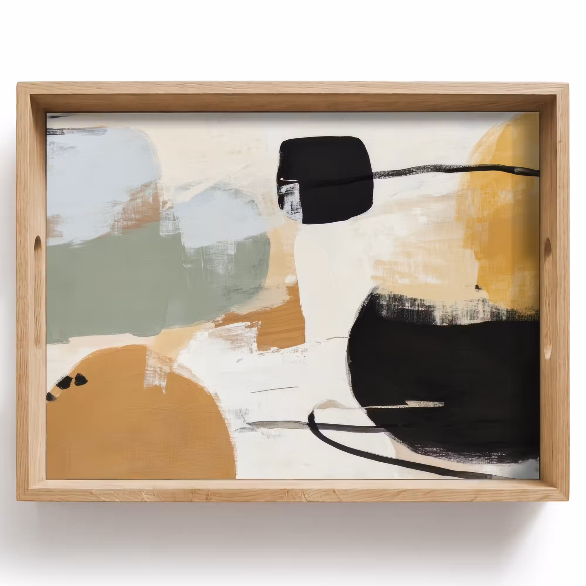 Tray - Paint - Abstract - Colors