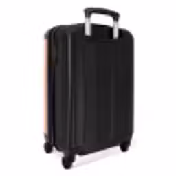 Suitcase - Quotes - Adios salmon pink and cream white — 4