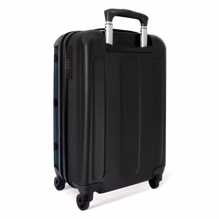 Suitcase - Blue background with black dots — 4