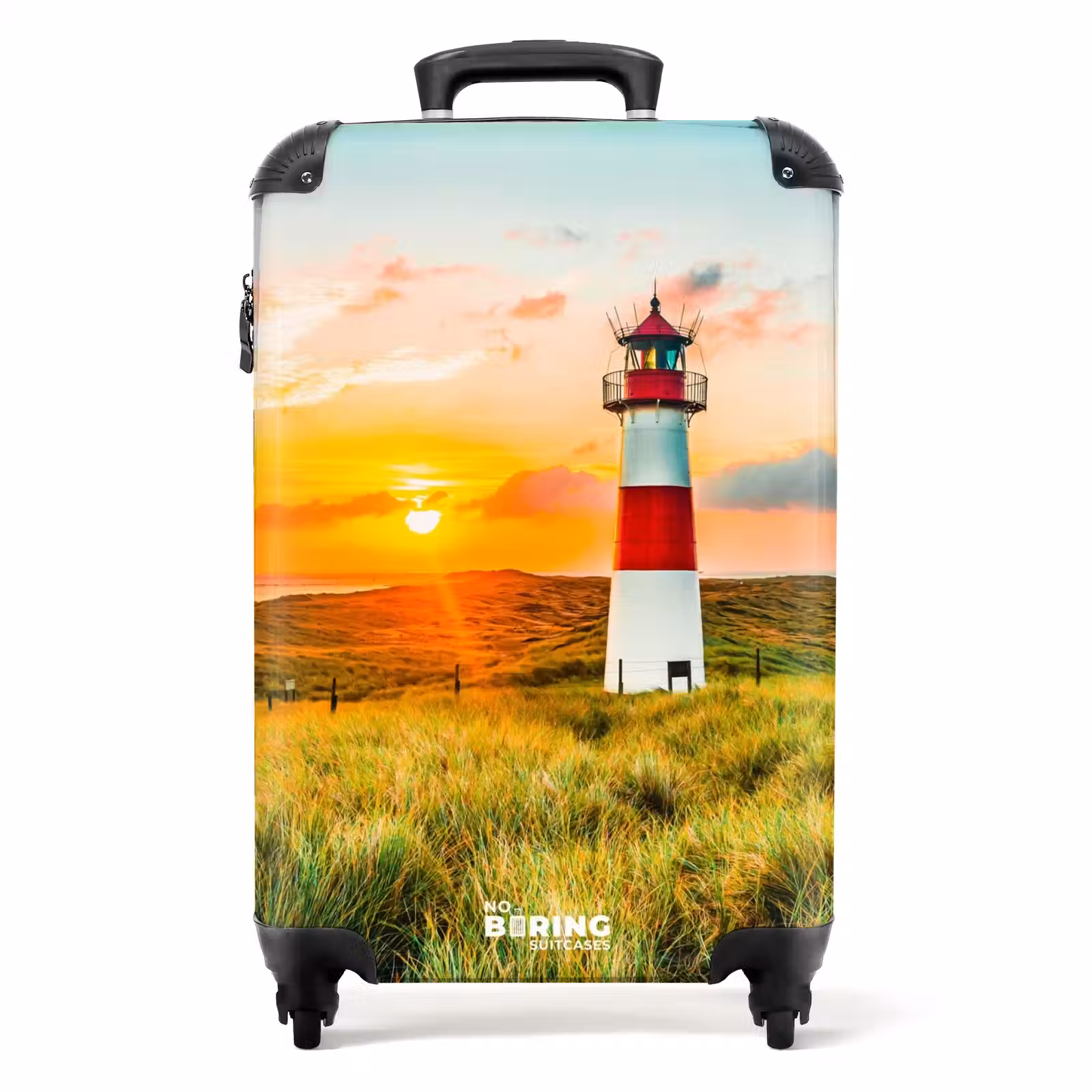 Suitcase - Lighthouse at sunset — 1