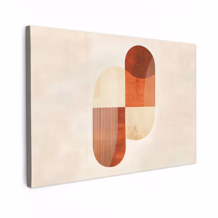 Canvas Print - Arches - Beige - Shapes — 1