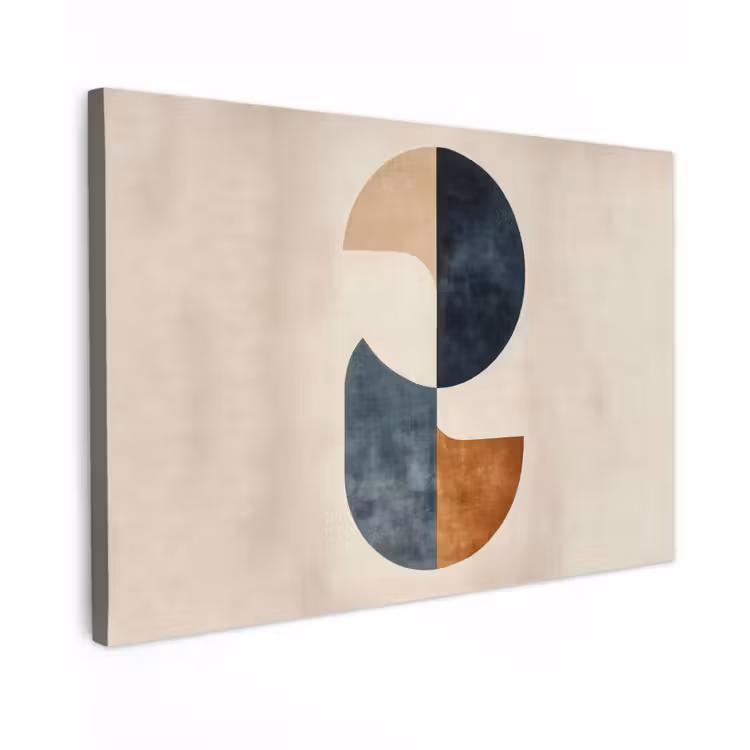 Canvas Print - Circles - Abstract - Colorful — 1