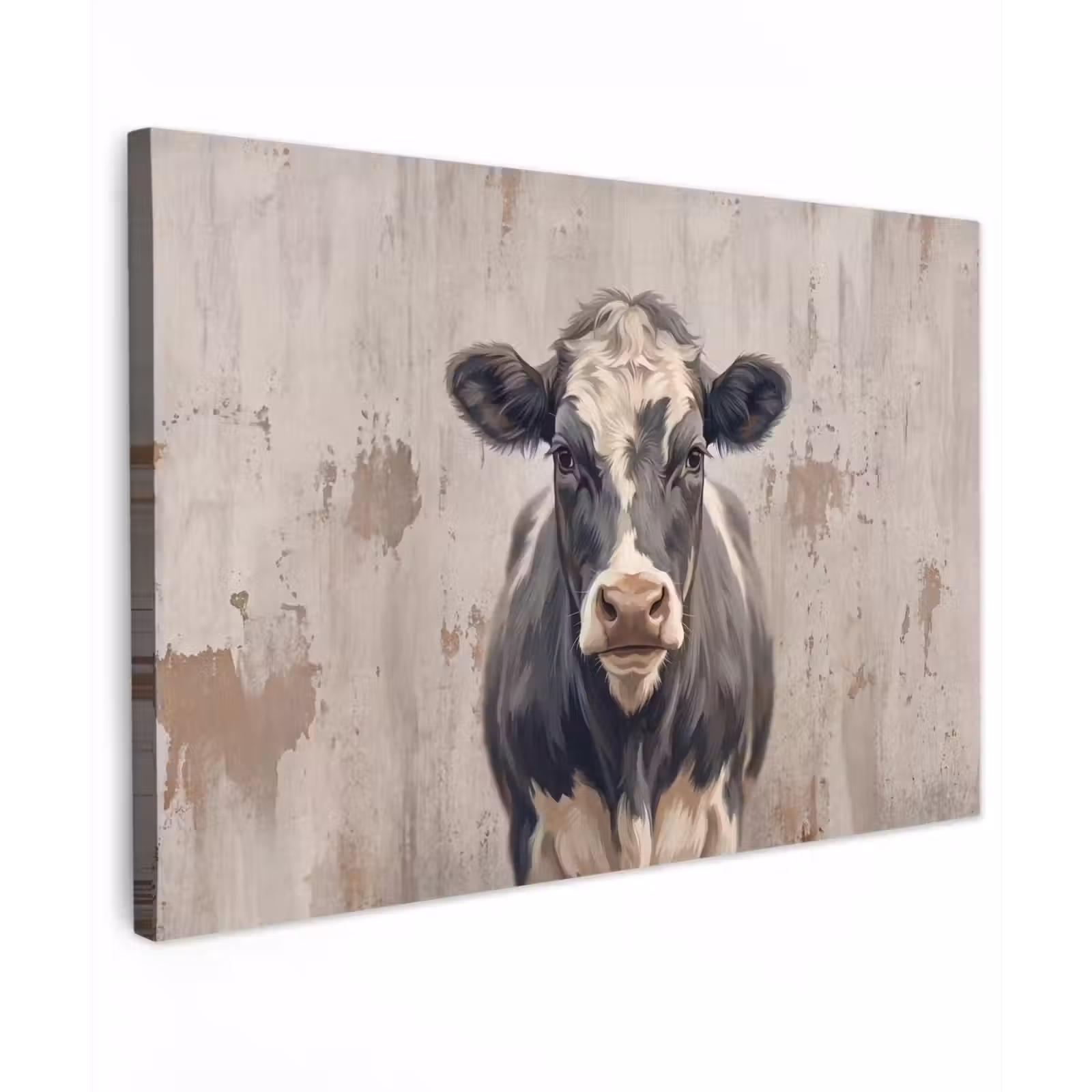 Canvas Print - Cow - Portrait - Animals - Modern — 1