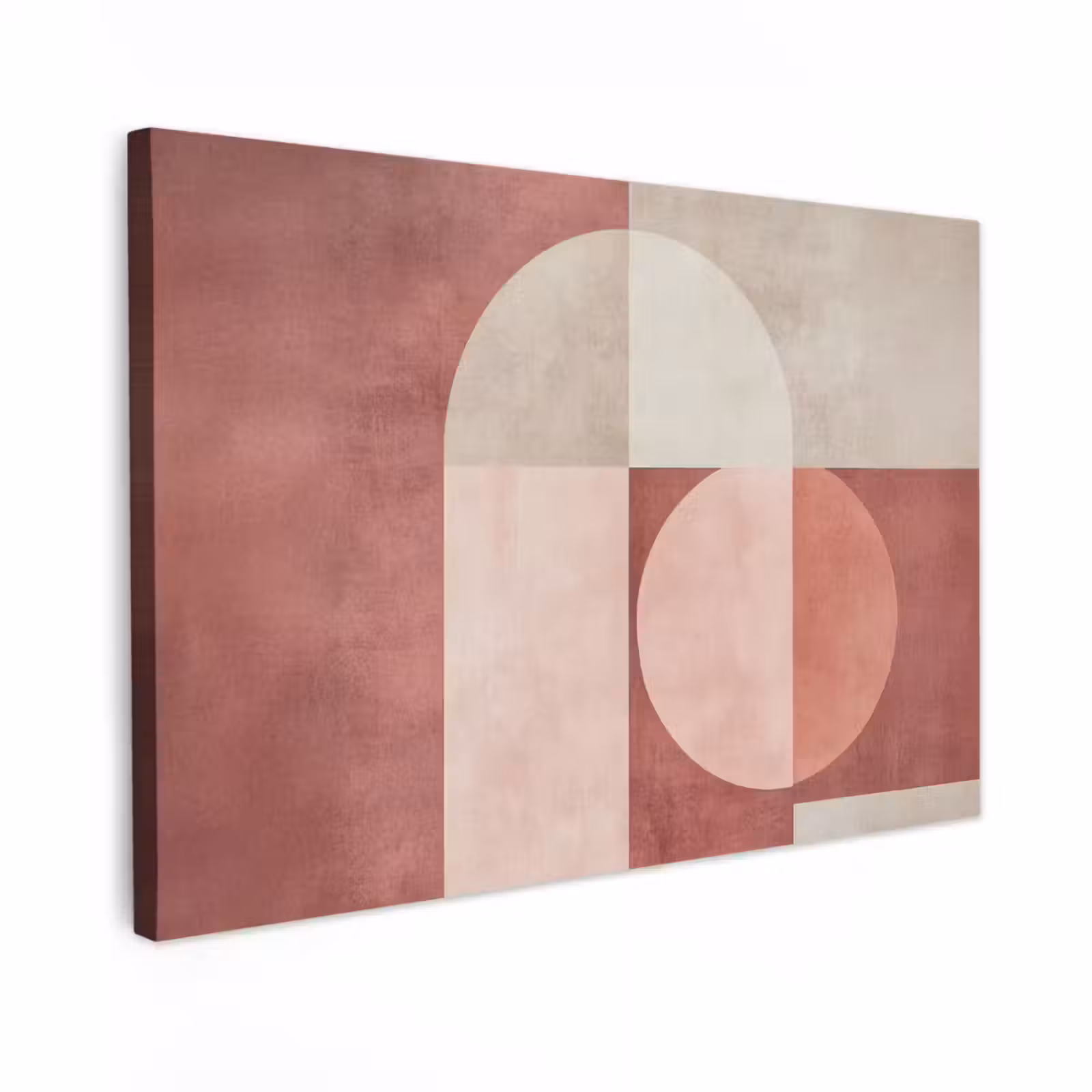 Canvas Print - Figures - Abstract - Pink — 1