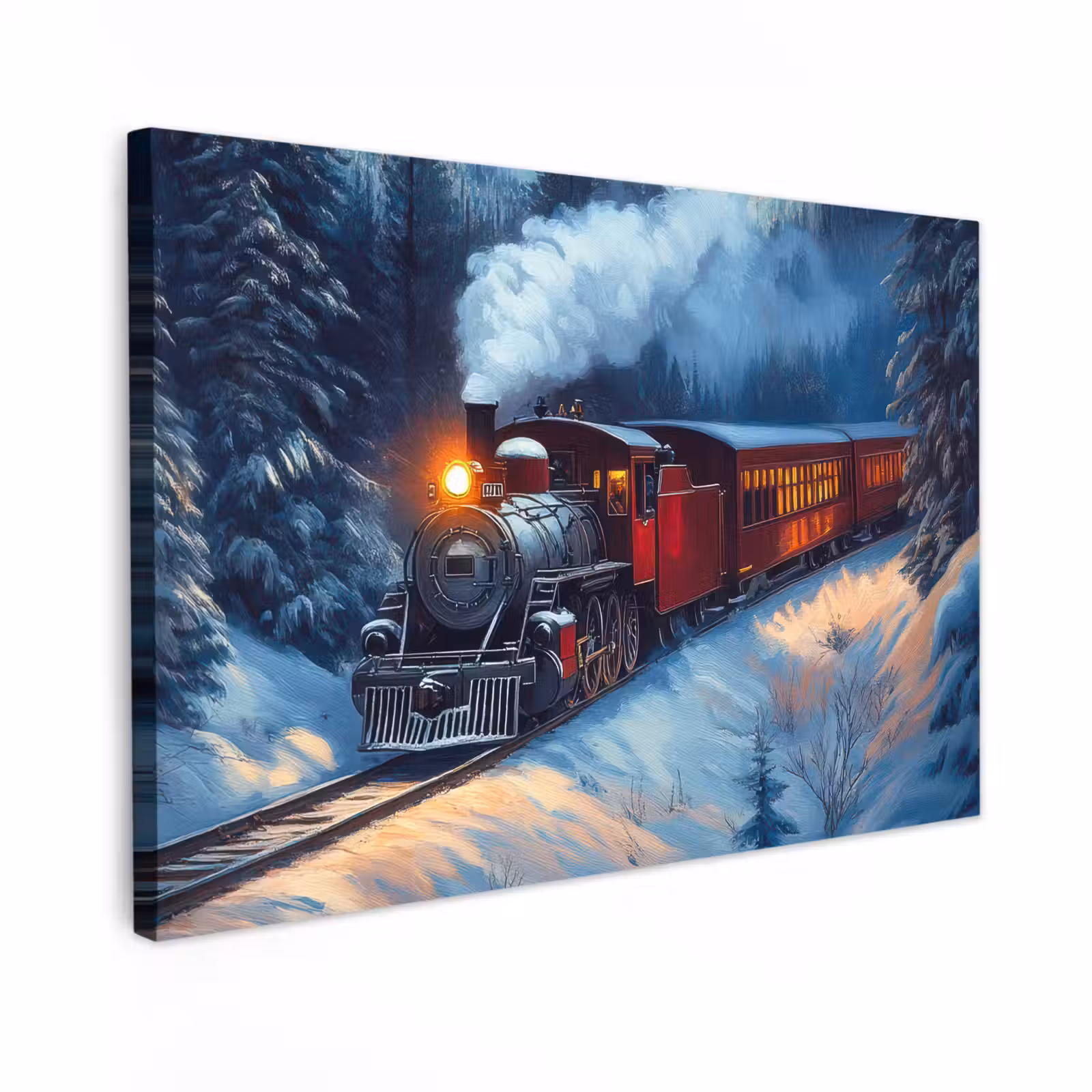 Canvas Print - Train - Christmas - Snow - Christmas Train — 1