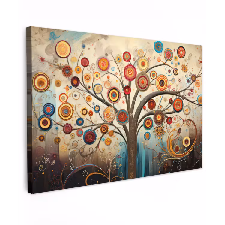 Canvas Print - Tree - Tree of life - Color — 1