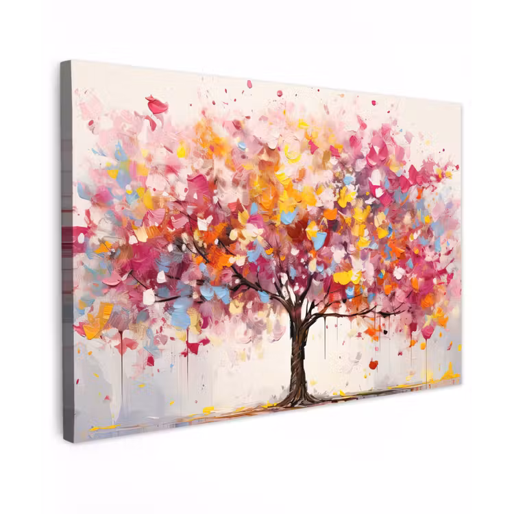 Canvas Print - Watercolor - Tree - Art - Abstract — 1