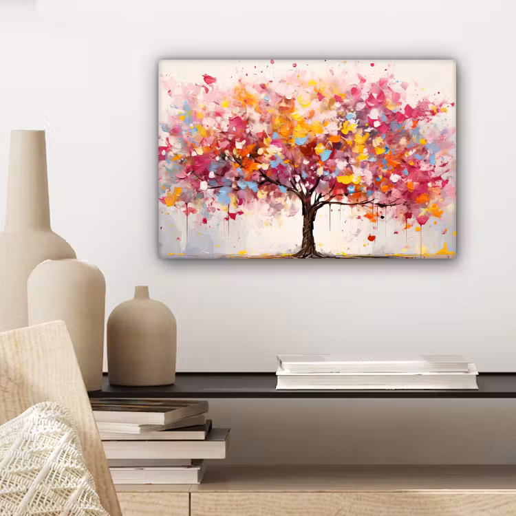 Canvas Print - Watercolor - Tree - Art - Abstract — 5