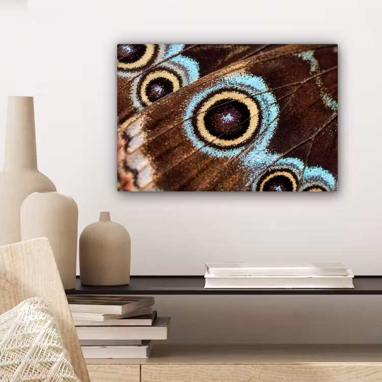 Canvas Print - Wings - Butterfly - Blue — 5