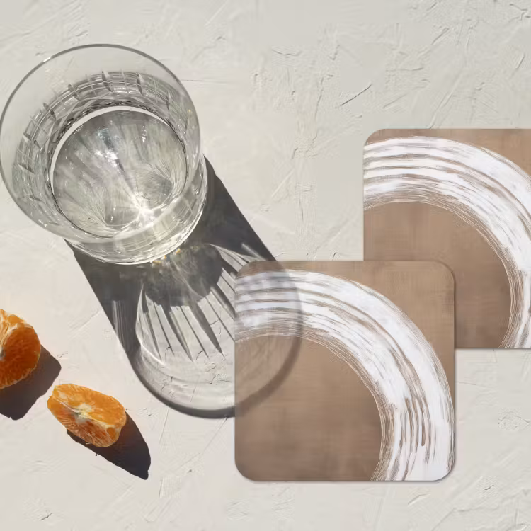 Coaster - Paint - Brown - Japandi — 2