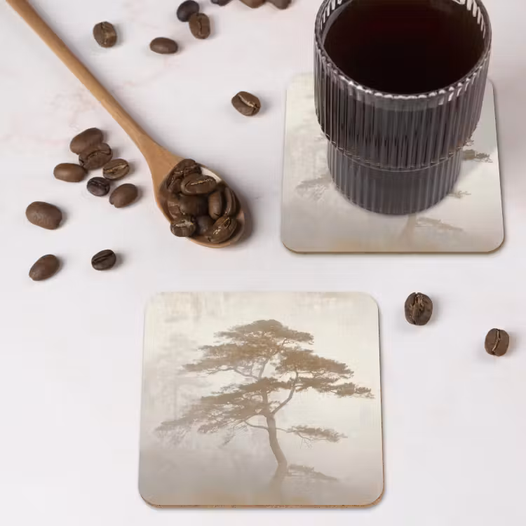 Coaster - Tree - Oriental style - Landscape — 4