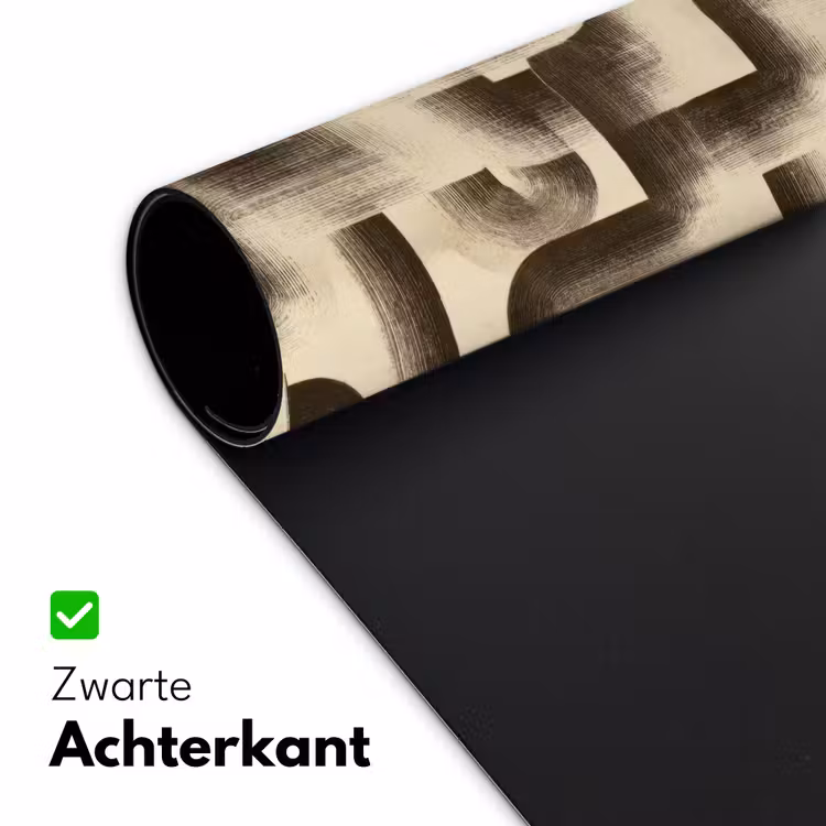 Desk Mat - Abstract - Retro - Black — 5