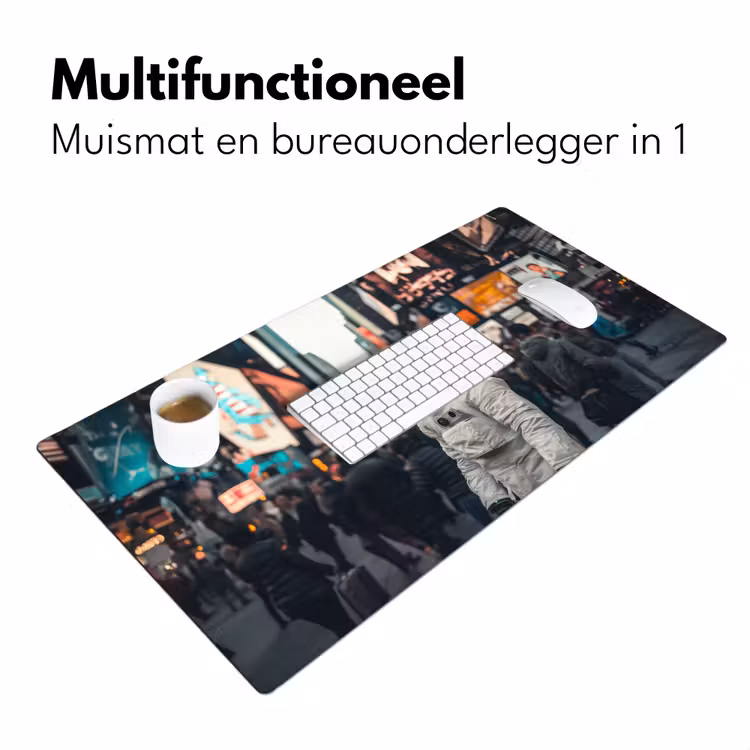 Desk Mat - City - People - Astronaut - White — 6