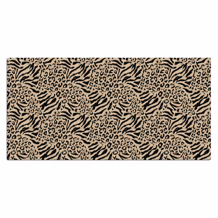 Desk Mat - Giraffe - Zebra - Motif - Brown — 2