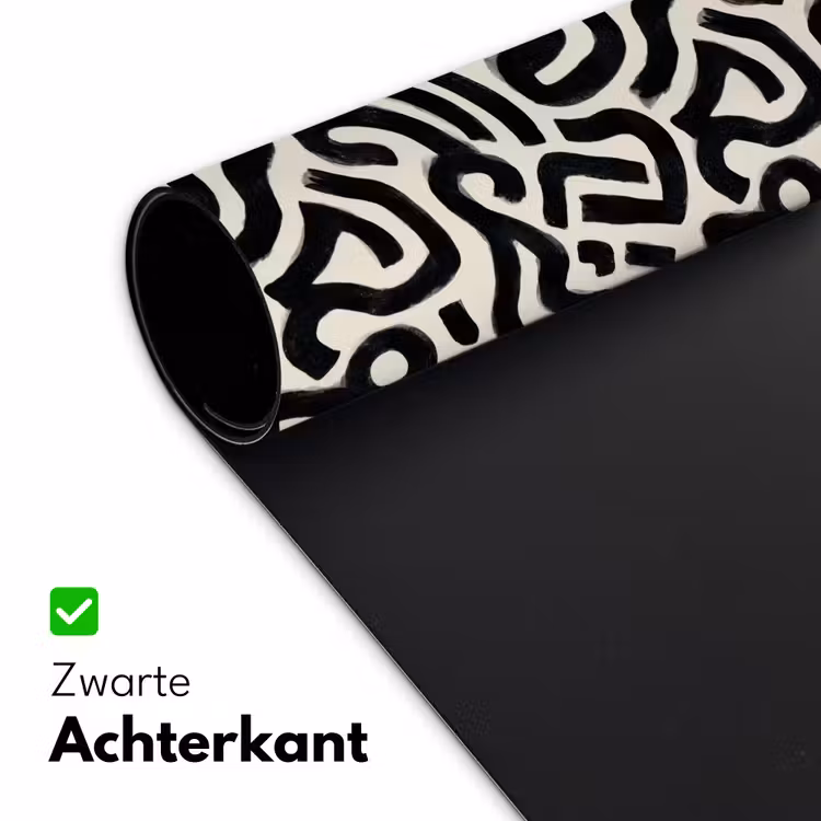 Desk Mat - Modern - Abstract - Black — 5
