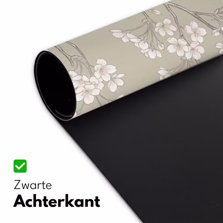 Desk Mat - Serene - Blossom - White — 5