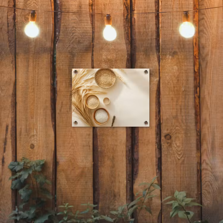 Garden Poster - Cereal - Wood - Bowl - Beige — 2