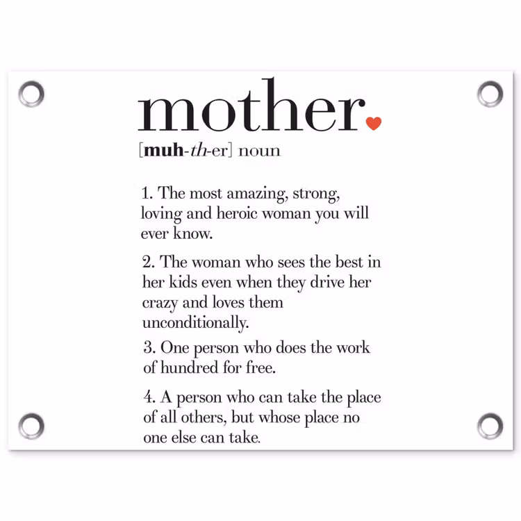 Garden Poster - Mother definition - Quotes - Mother - Proverbs — 1