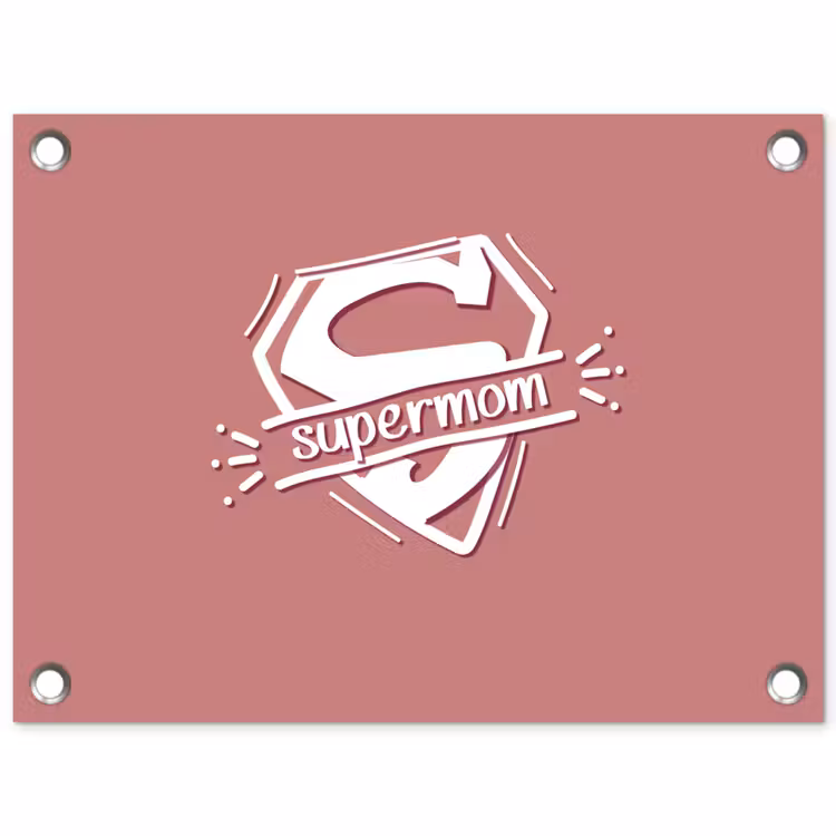 Garden Poster - Proverbs - Supermom - Mother - Quotes — 1