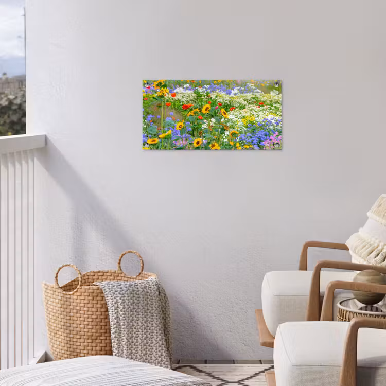 Garden Poster - Summer flowers in full bloom — 3