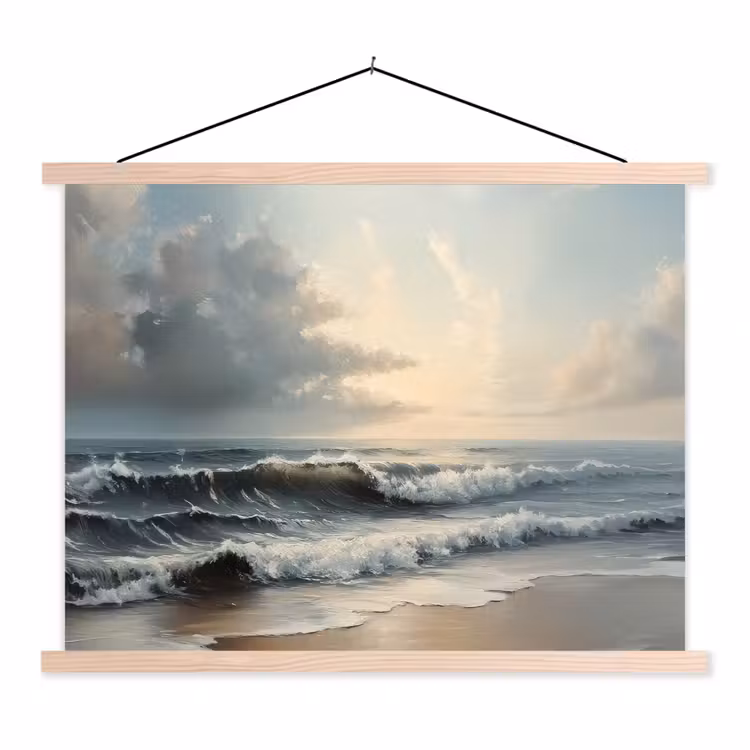 Hanging Poster - Beach - Sea - Sunset — 1