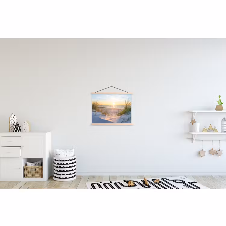 Hanging Poster - Beach - Sun - Dune - Grass - Sand - Horizon — 3