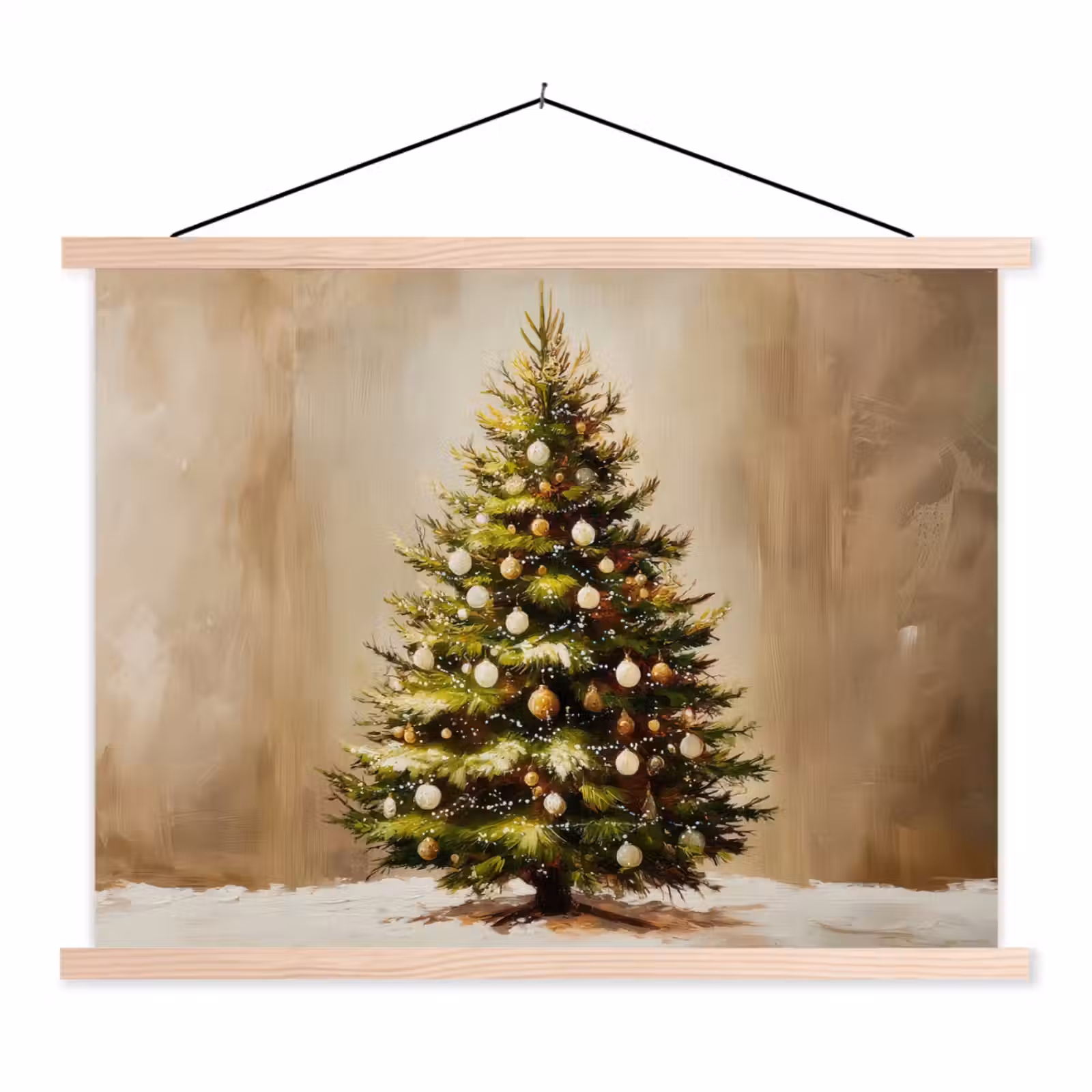 Hanging Poster - Christmas - Atmosphere - Green — 1
