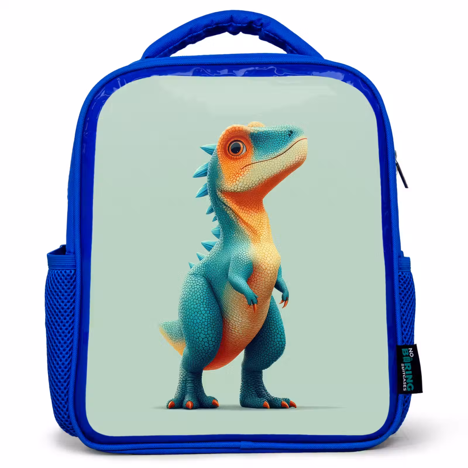 Kids' Backpacks Blue -. Cartoon - Dino - Orange - Skittles β 1