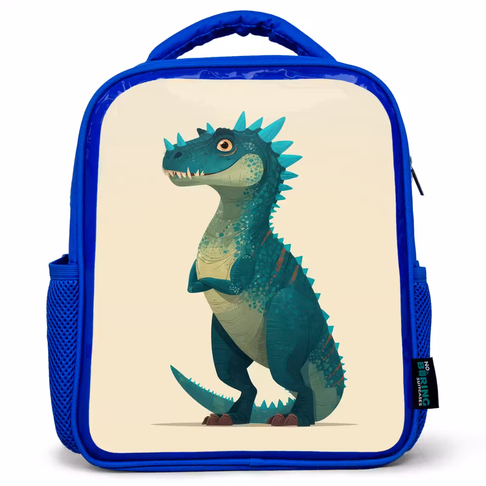 Kids' Backpacks Blue -. Dinosaur - Turquoise - Spines β 1