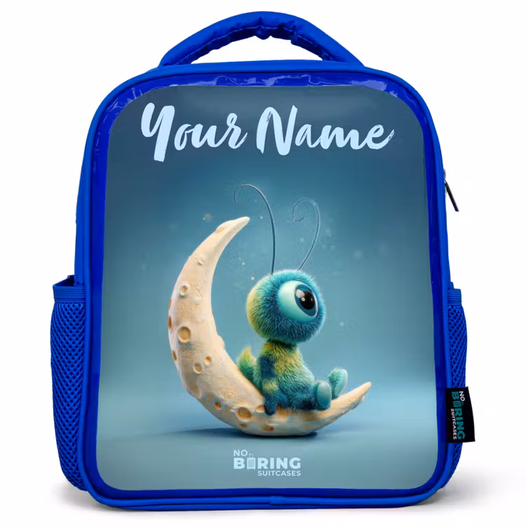 Kids' Backpacks with name Blue -. Dreamy Creature on the Moon β 1