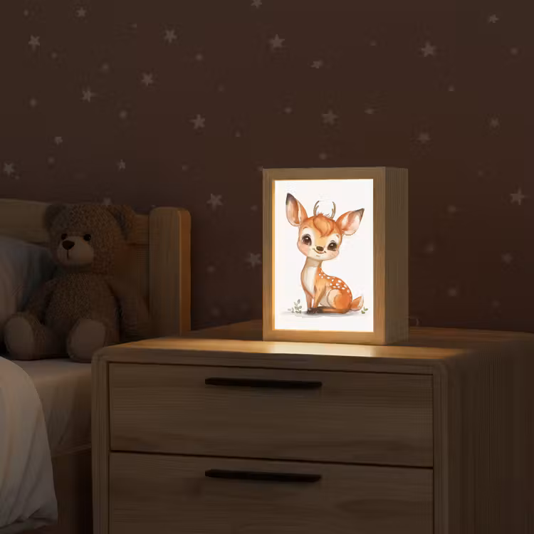 Kids’ Night Light - Deer - Baby - Animals — 2