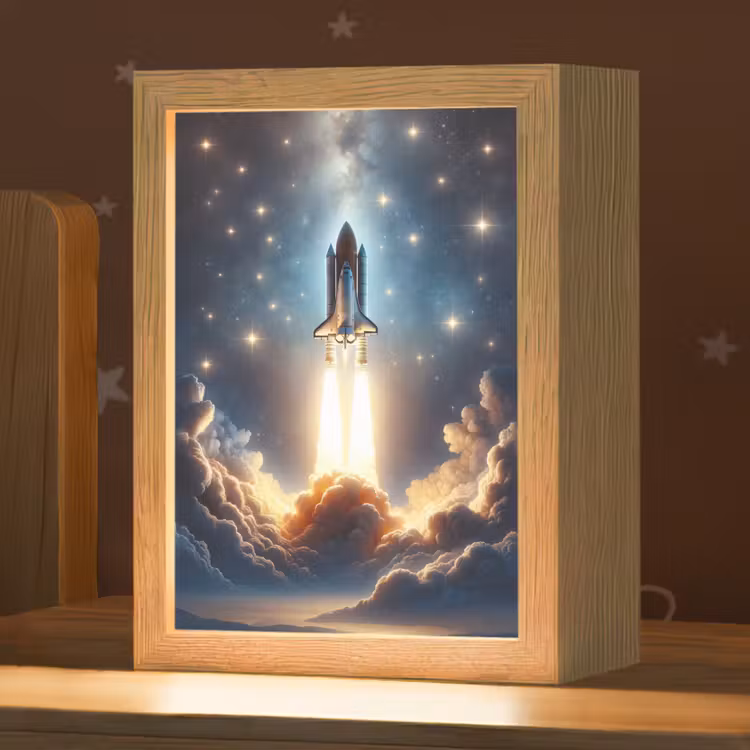 Kids’ Night Light - Space travel - Rocket - Space - Stars — 1