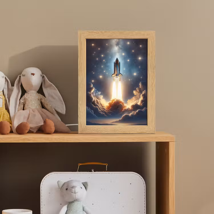 Kids’ Night Light - Space travel - Rocket - Space - Stars — 3