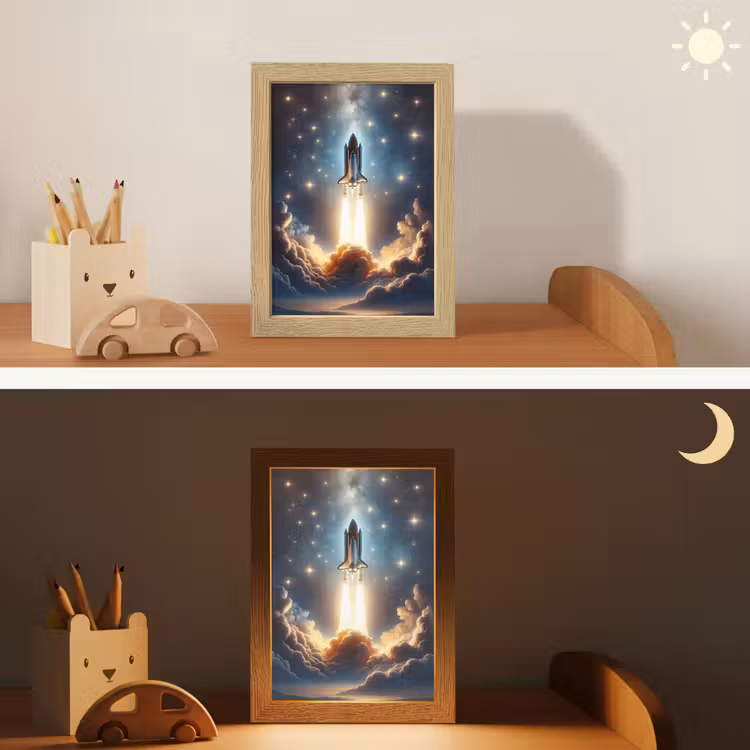 Kids’ Night Light - Space travel - Rocket - Space - Stars — 4