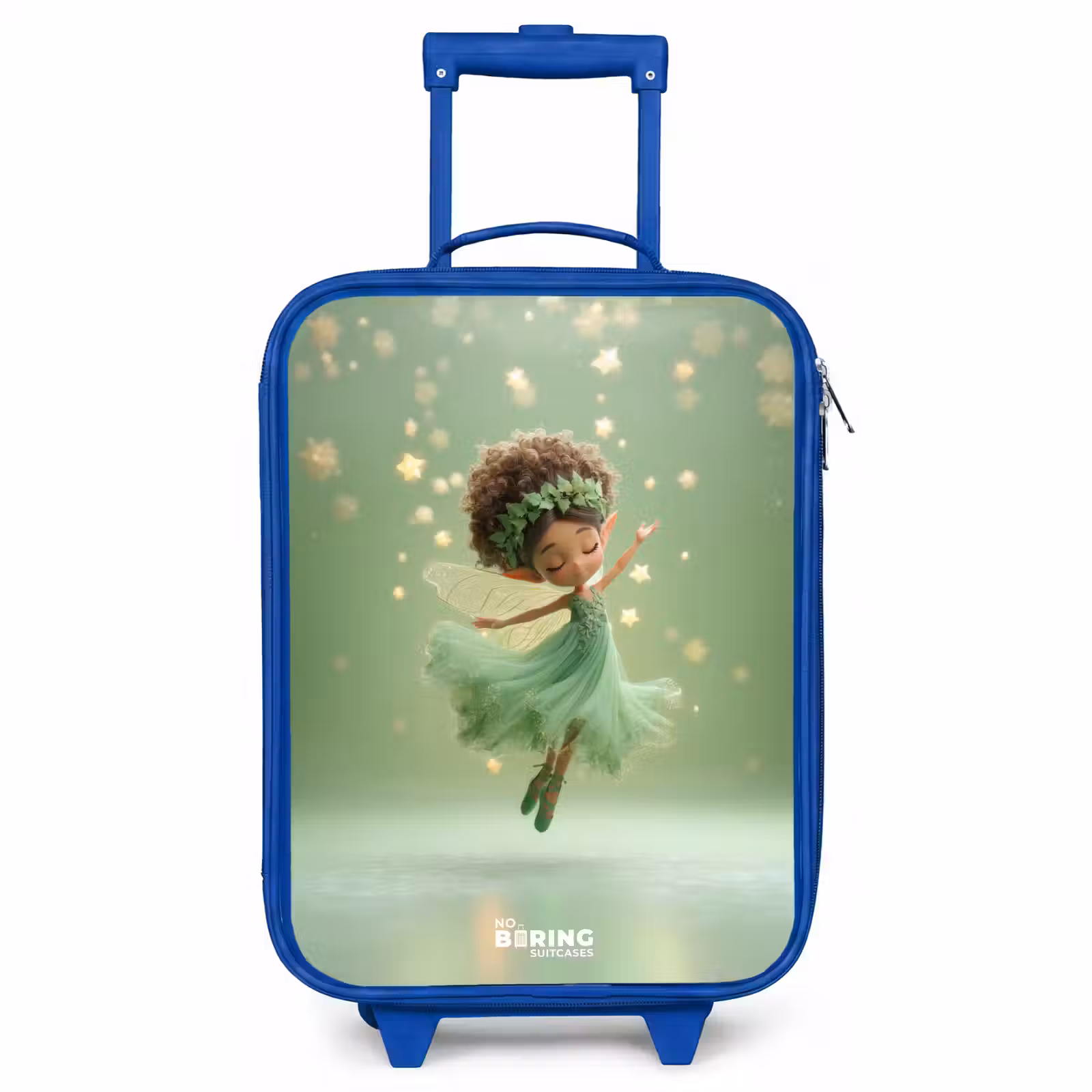 Kids’ Suitcase - Blue - Dancing fairy in green light — 1
