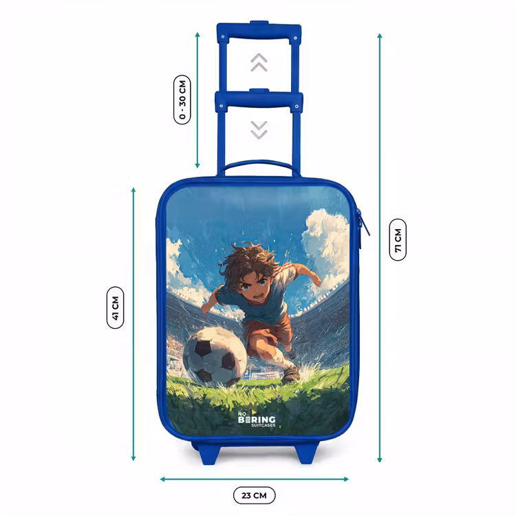 Kids’ Suitcase - Blue - Stadium - Football - Boy — 6
