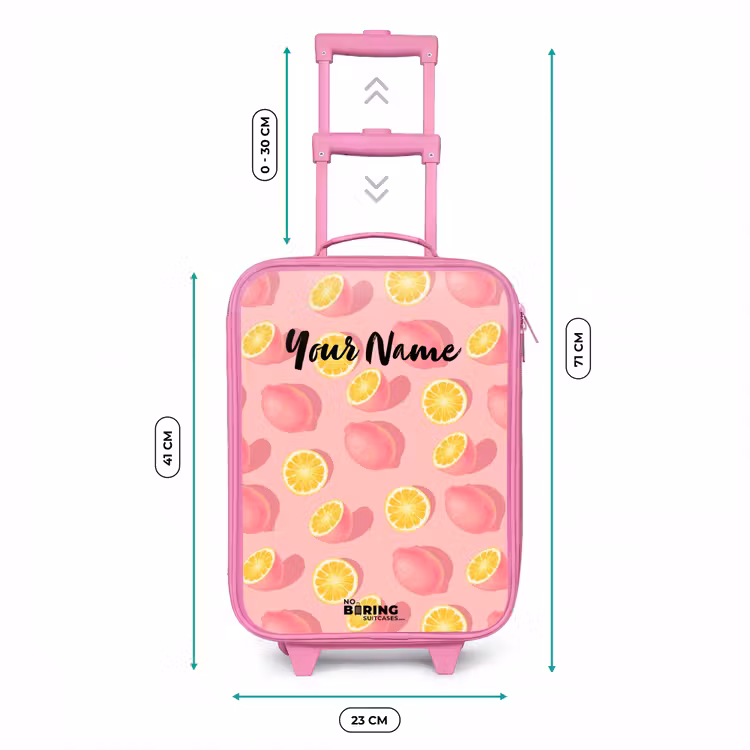 Kids’ Suitcase - Pink - Pink limoncello — 5