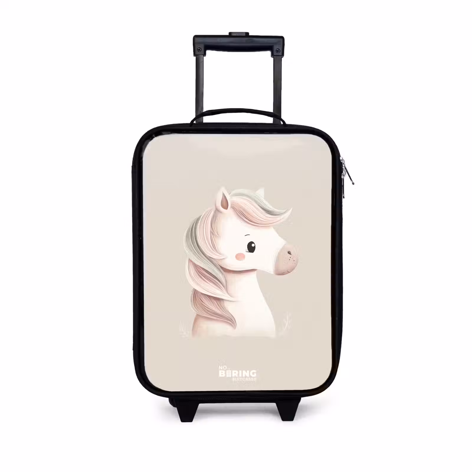 Kids’ Suitcase - Pony in pink pastel colors — 1