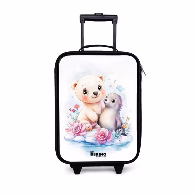 Kids’ Suitcase - Polar bear and seal on an ice floe — 1