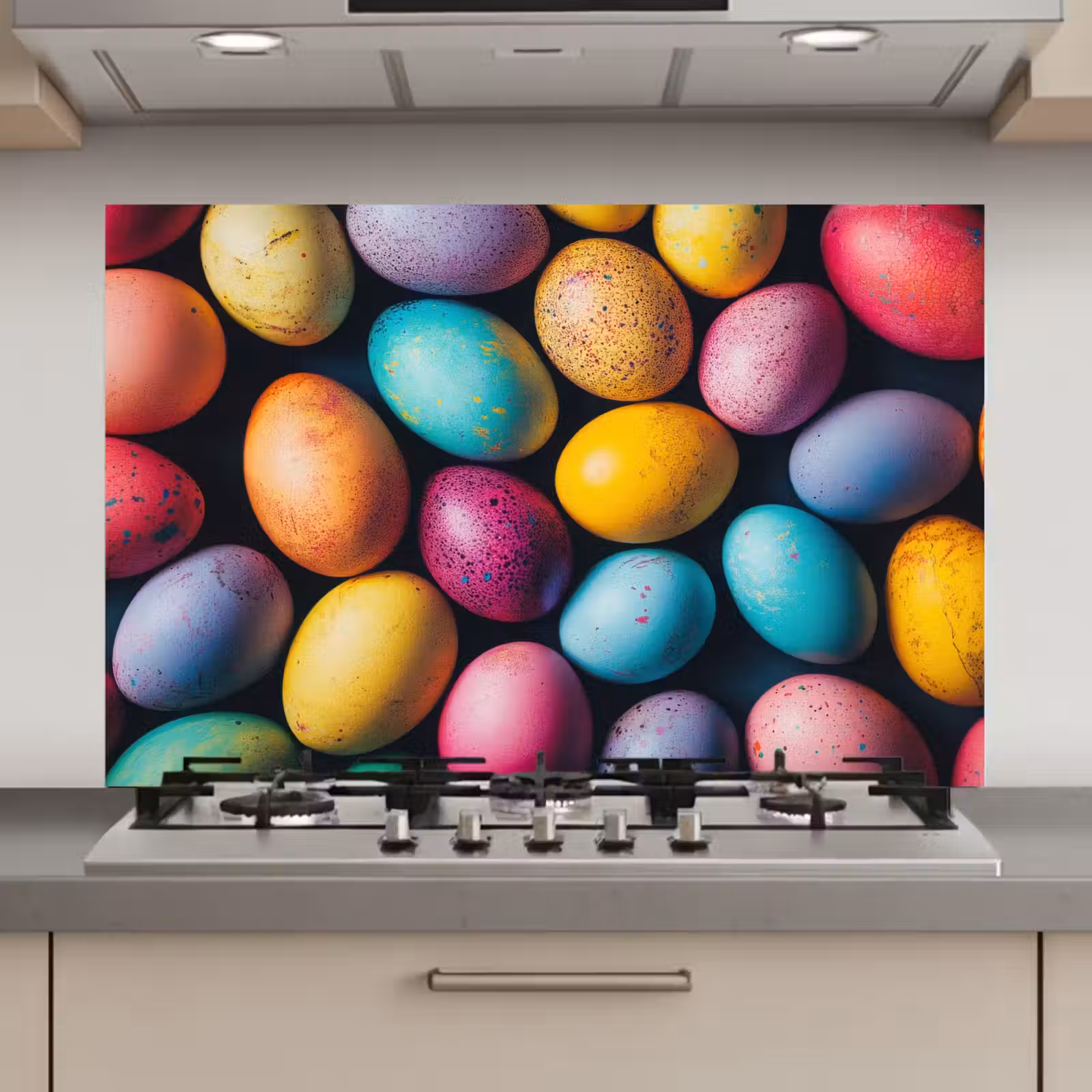 Kitchen Splashback - Colorful - Easter eggs - Splashes — 1