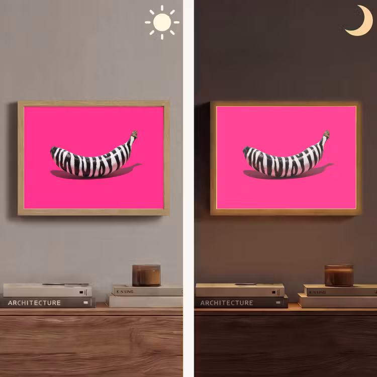 Lightbox - Banana - Zebra print - Pink — 5