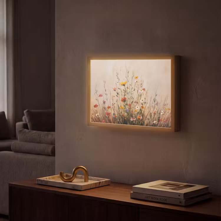Lightbox - Wildflowers - Brush strokes - Restful — 2