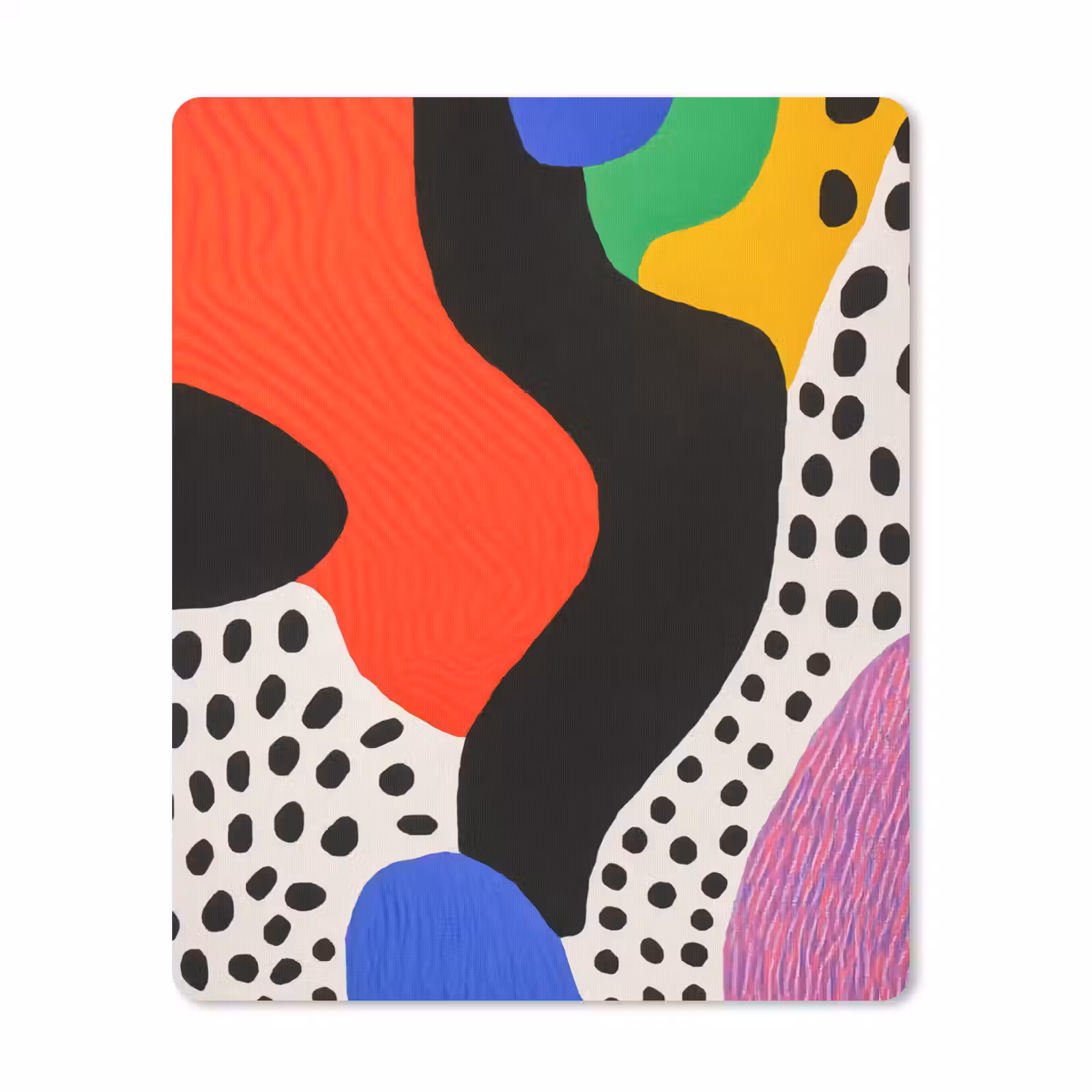 Mouse Pad - Abstract - Shapes - Colors - Dots — 1