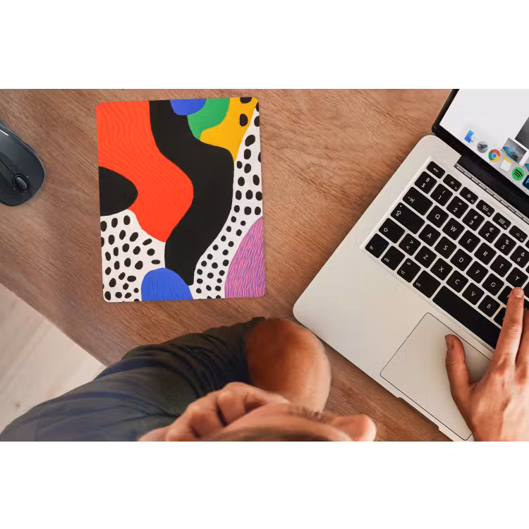 Mouse Pad - Abstract - Shapes - Colors - Dots — 2