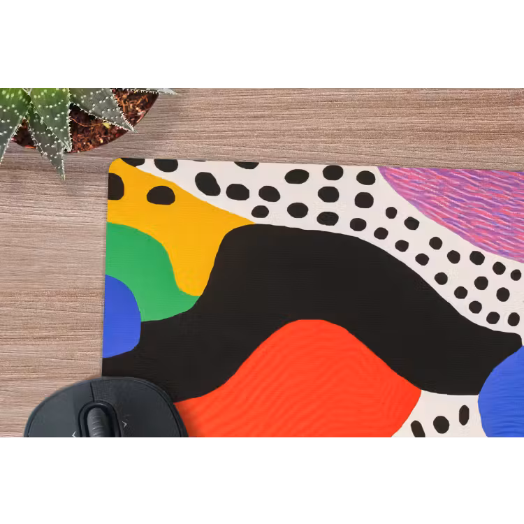 Mouse Pad - Abstract - Shapes - Colors - Dots — 5