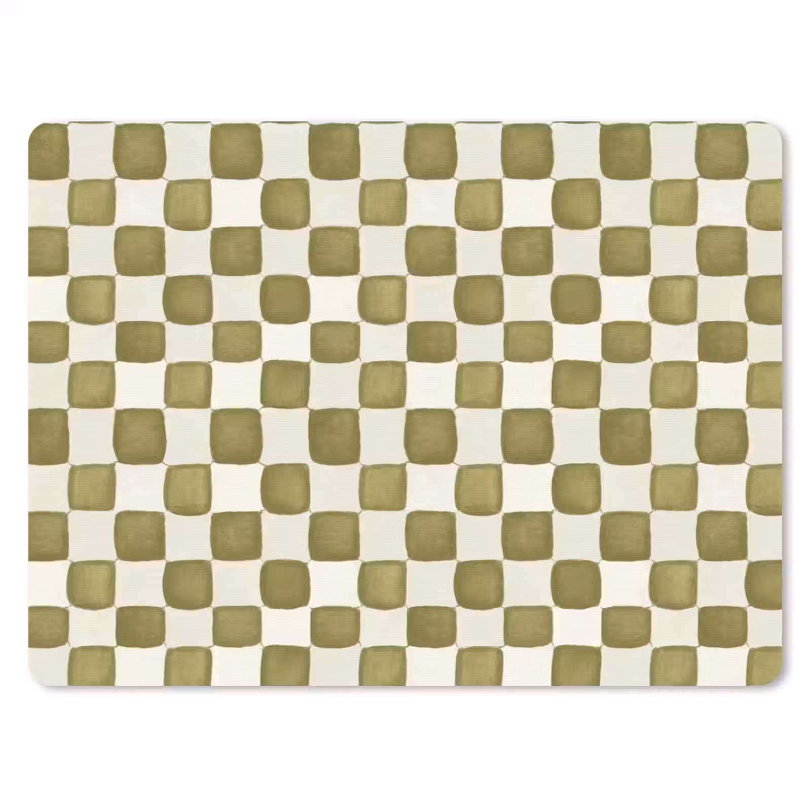Mouse Pad - Chess - Pattern - Green — 1