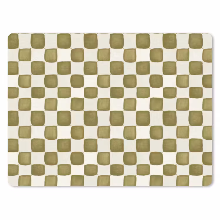 Mouse Pad - Chess - Pattern - Green — 1