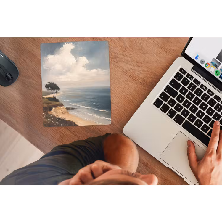 Mouse Pad - Cliff - Sea - Tree — 2