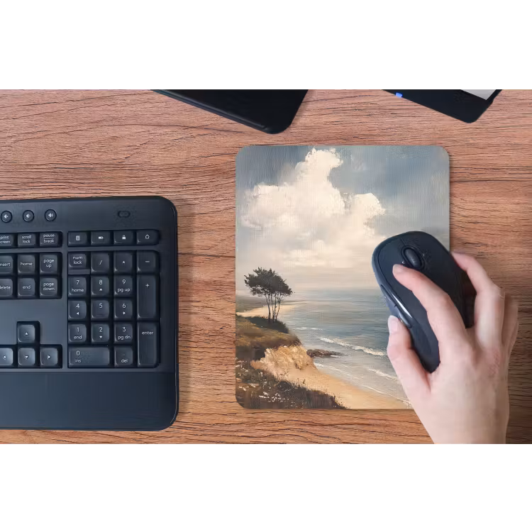 Mouse Pad - Cliff - Sea - Tree — 3