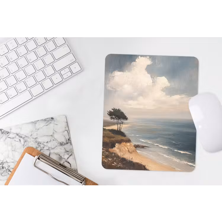Mouse Pad - Cliff - Sea - Tree — 4